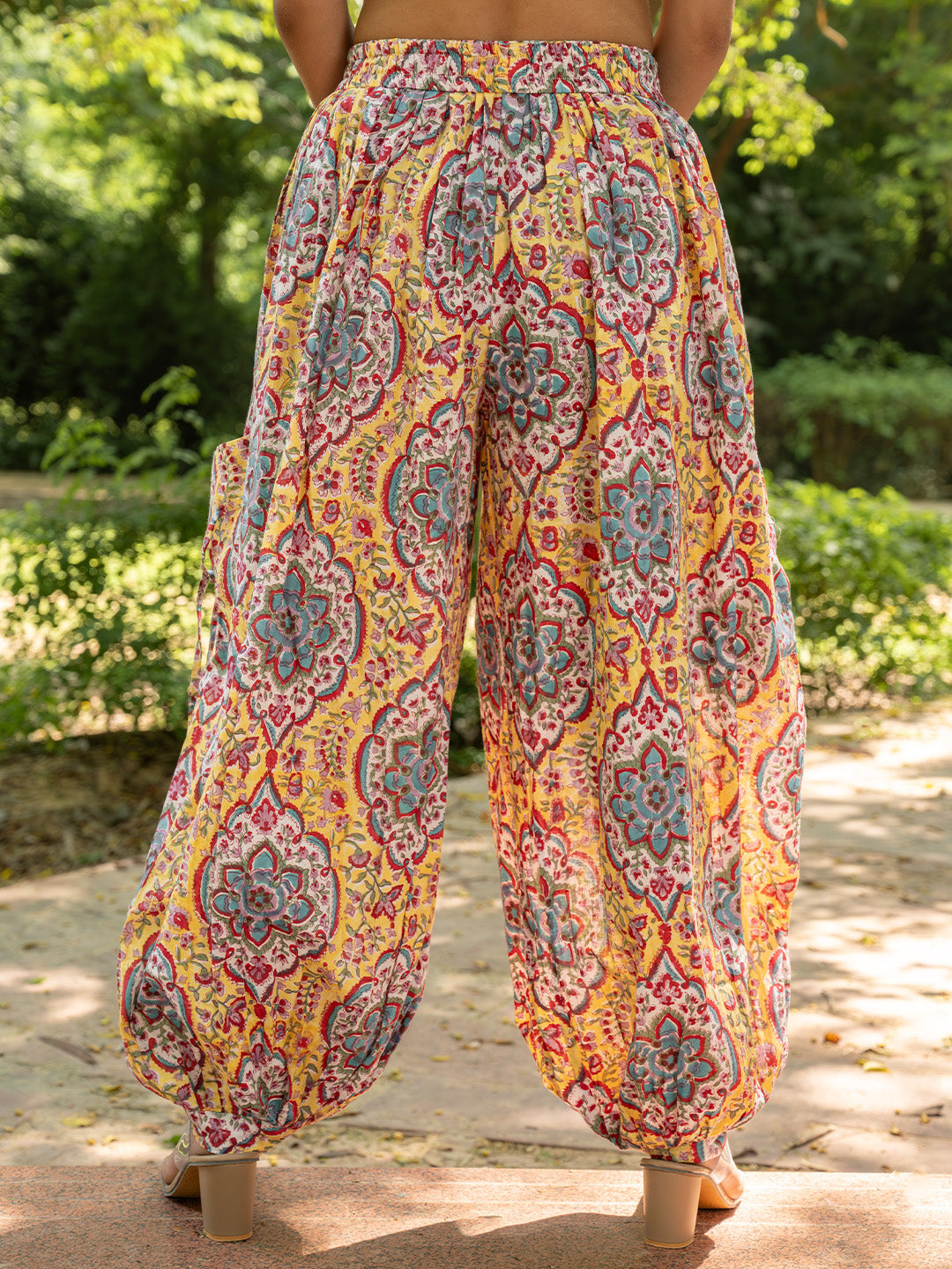 So You Mrinalini (Milli): Vibrant Handblock Coord Set for Women